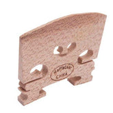 Wooden guitar capo on a white background