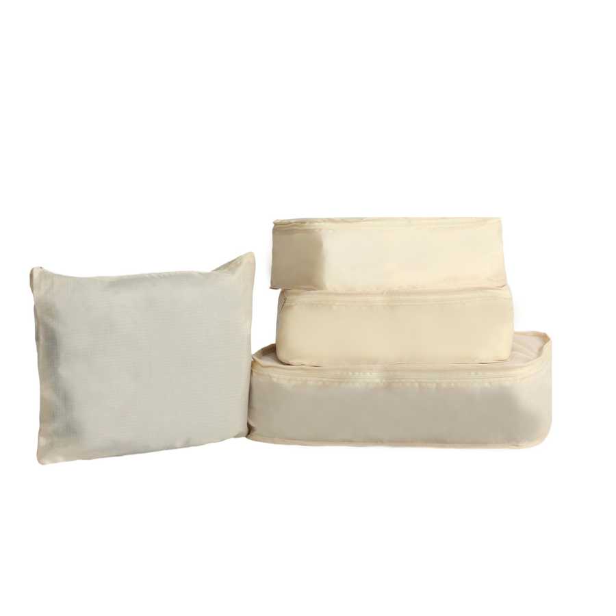 Hardshell Suitcase with Spinner Wheels ABS Luggage Sets Lightweight Durable Suitcase,8-Piece Set (20/24/28+portable handbag + 4 pieces storage bag set) , GREEN