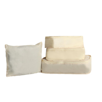 Hardshell Suitcase with Spinner Wheels ABS Luggage Sets Lightweight Durable Suitcase,8-Piece Set (20/24/28+portable handbag + 4 pieces storage bag set) , GREEN