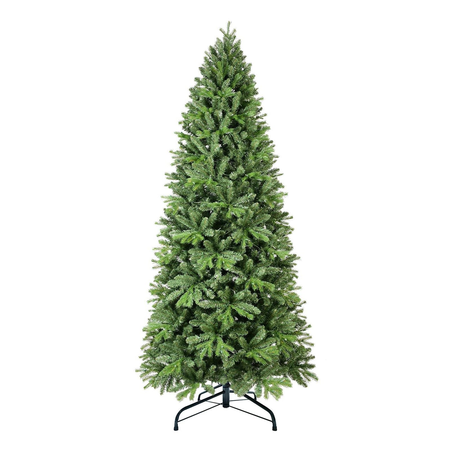 5FT Christmas Tree with 756 PE+PVC Tips – Full-Bodied Holiday Tree with Hinged Branches, Easy Assembly, Stable Metal Stand, Classic Green Xmas Decoration
