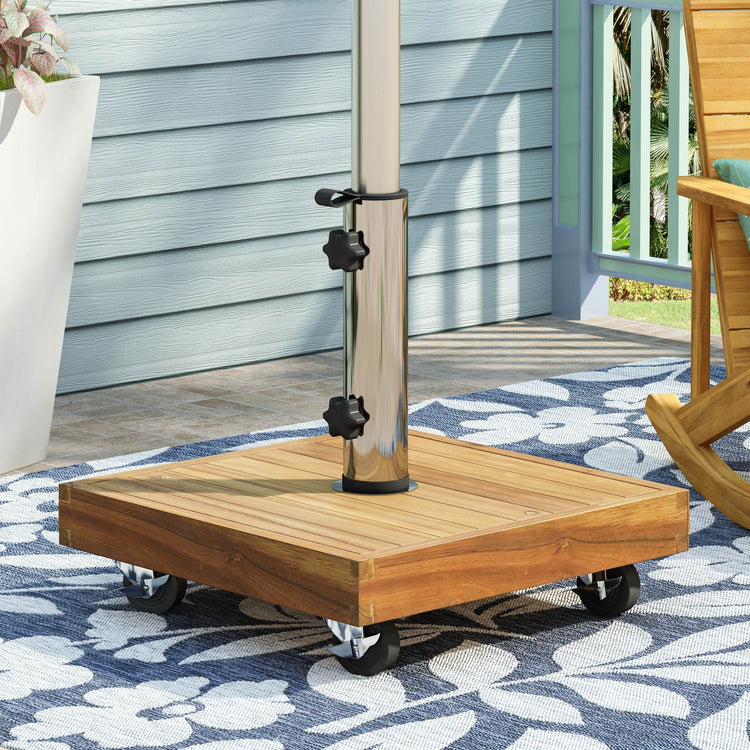 RALPH SQUARE Top-Rated Mobile Patio Umbrella Base - Customer Favorite! Default