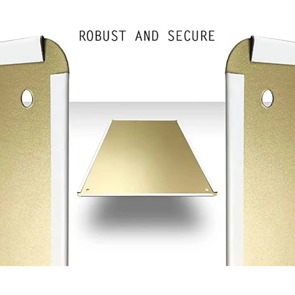 CIFbuy Retro Aluminum Wall Art with robust folded edges and secure mounting holes. Strong and stylish novelty sign for home décor.