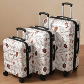 Luggage Set 3 Piece – Hardshell Suitcases with Spinner Wheels and TSA Lock, Lightweight Durable PC+ABS, Vibrant Glossy Expandable Design for Travel (20&