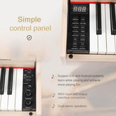 88-Key Digital Piano with Stand - Modern Design