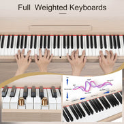 88-Key Digital Piano with Stand - Modern Design