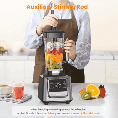 2000W High-Speed Kitchen Blender - Smoothies, Ice, Frozen Fruit