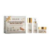 Eelhoe Wild Yam Moisturizing Skin Care Set with packaging on a white background