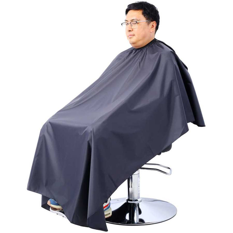 Salon Styling Chair for Hair Stylist with client seated, featuring hydraulic pump and PU leather for professional salon use.