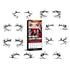 Halloween eyeliner stickers with packaging on a white background