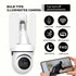 Smart light camera monitor with audio control and high-definition security features