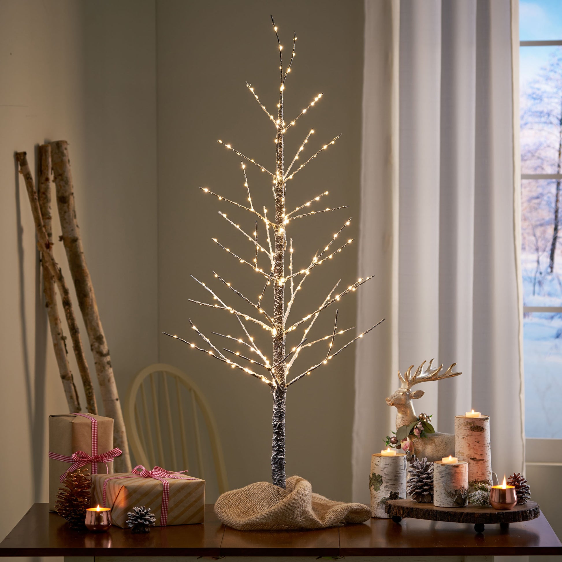 4FT PAPER LED Christmas Tree MLNshops]