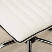 Fremo Chromel Adjustable Air Lift Office Chair, White