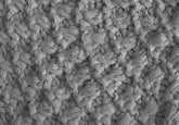 Close-up of a textured gray fabric pattern