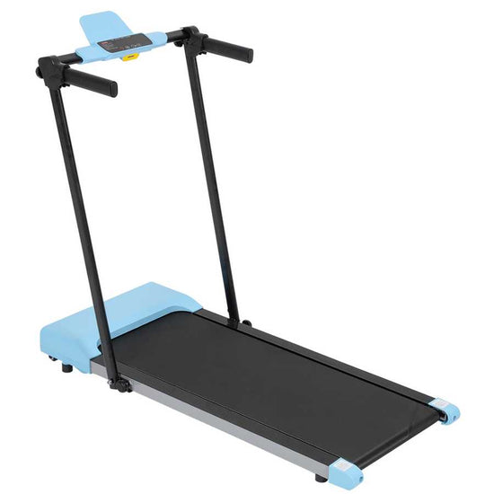 Home treadmill with LED screen for walking and running