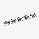 Modern ceiling light fixture on a white background