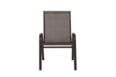 Set of outdoor camping chairs for garden and patio