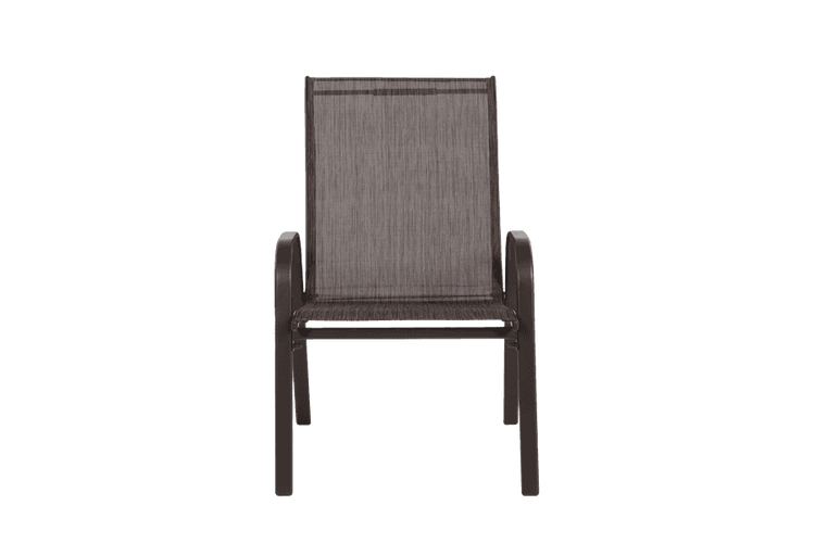 Set of outdoor camping chairs for garden and patio