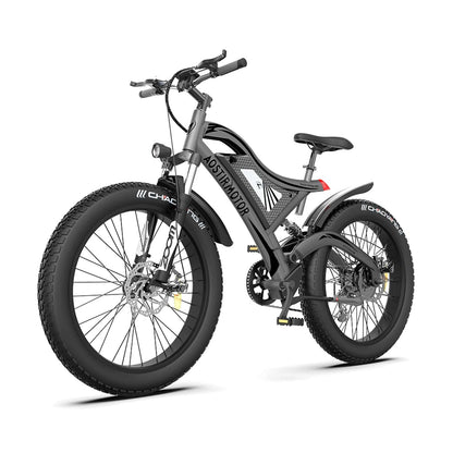 Adults Electric Bicycle 26 In. Electric Mountain Bike， All Terrain e-bike Ebike 48V 15AH ，S18