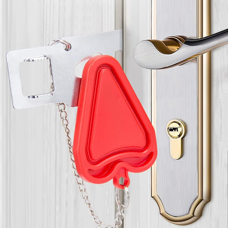 Anti-Theft Portable Travel Door Lock Inside Locker Security Device