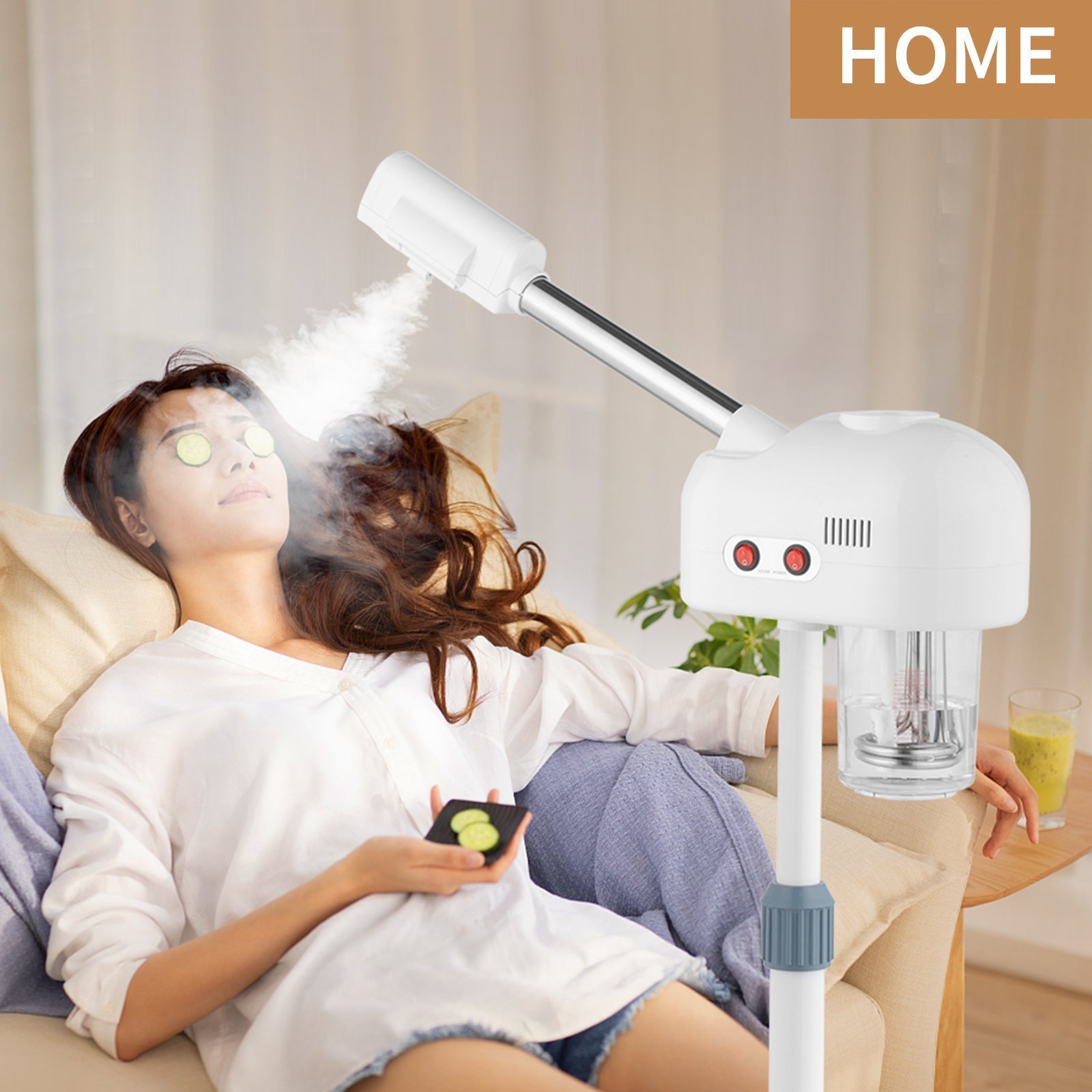 Aromatherapy Humidifier Face Spa Mist Steam for Home Beauty Salon, Personal Skin Care Deep Cleaning