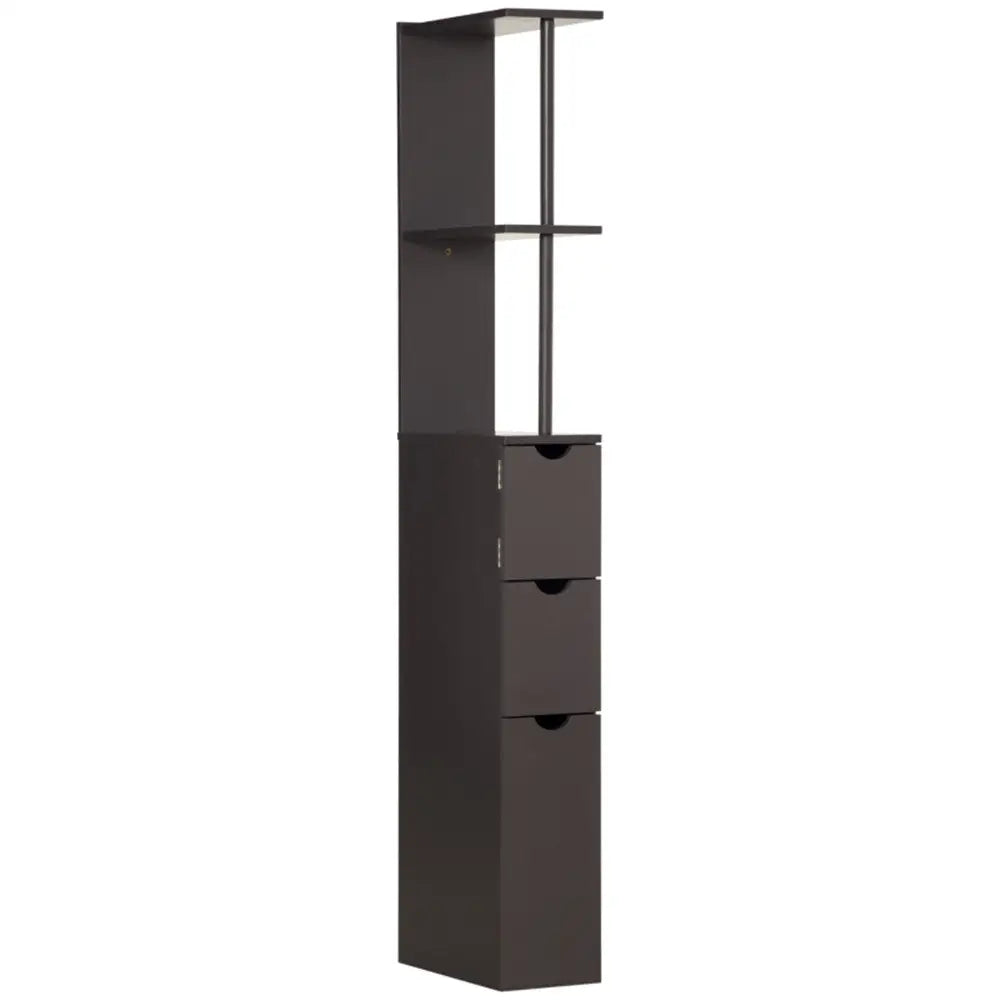 Bathroom Storage Cabinet-Brown - MLNshops