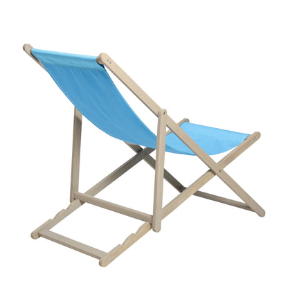 Beach Sling Patio Chair Set of 2,Wooden Folding Outdoor Chairs for Outside 3 Level Height Adjustable, Portable Reclining Beach Chair MLNshops