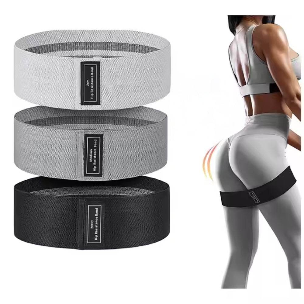 MLNshops hip booty bands for women workout - Non-Slip 3pc