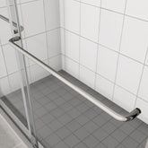 Premium Bypass Shower Door with 1/4" Glass & Chrome Finish