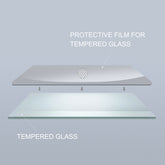 Premium Bypass Shower Door with 1/4" Glass & Chrome Finish