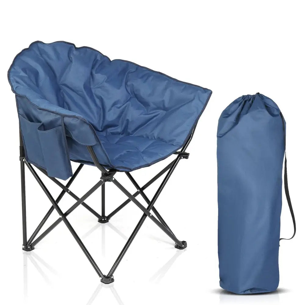 Camping Chair Blue Alloy Steel - MLNshops