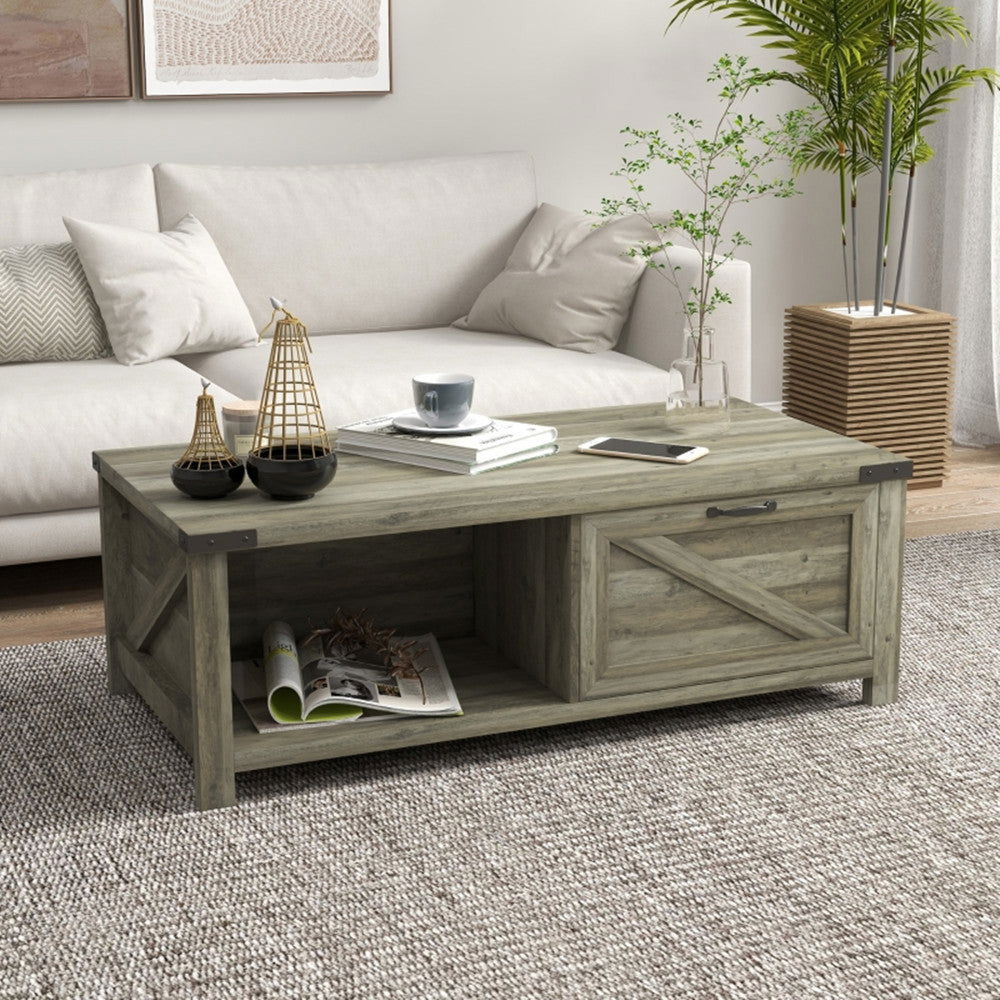 Coffee Table-Grey Oak - MLNshops