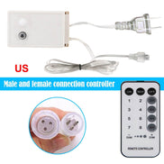 Curtain Icicle Lights Wedding Party LED Fairy Christmas Indoor Outdoor Light