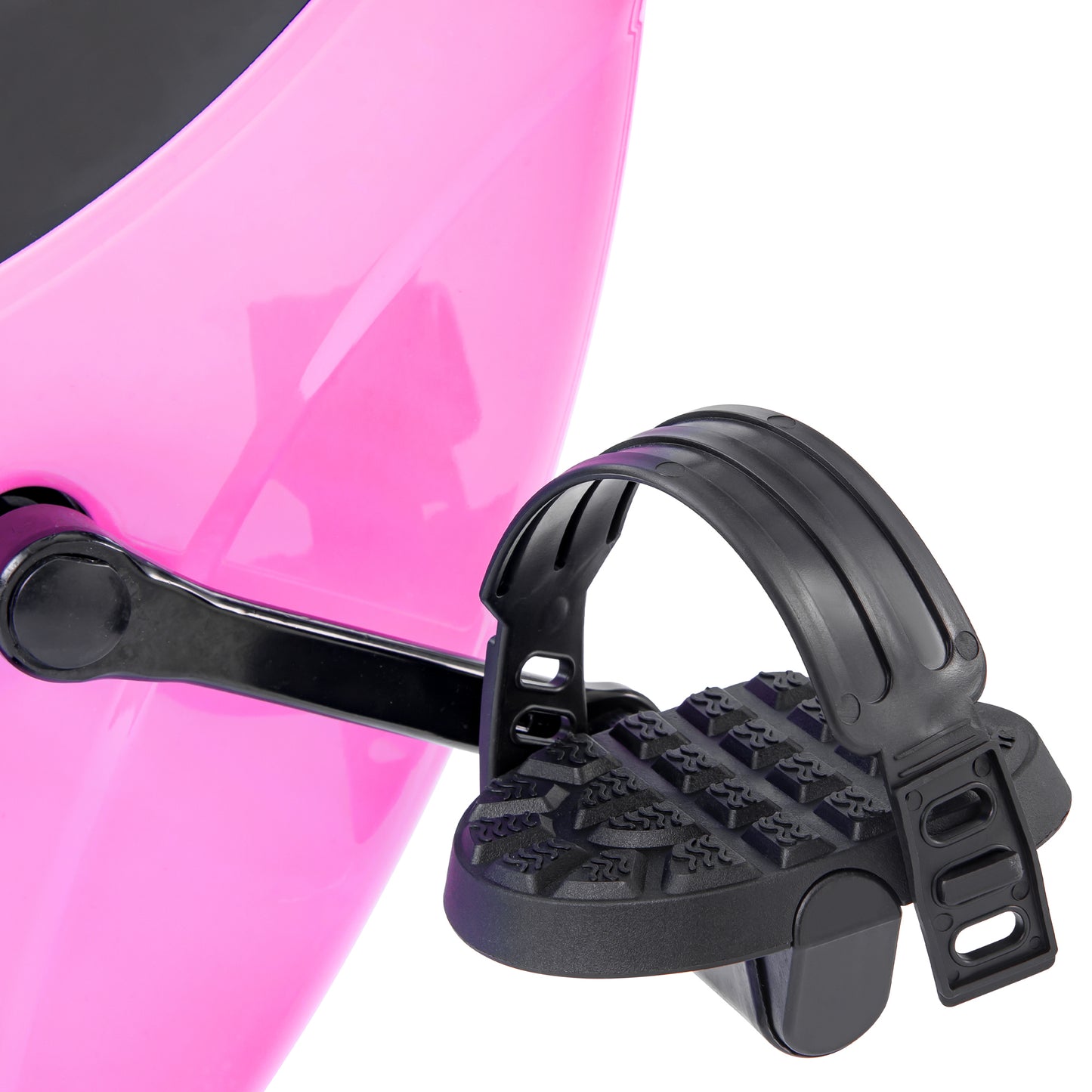 Folding Exercise Bike, Fitness Upright and Recumbent X-Bike with 16-Level Adjustable Resistance, Arm Bands and Backrest MLNshops