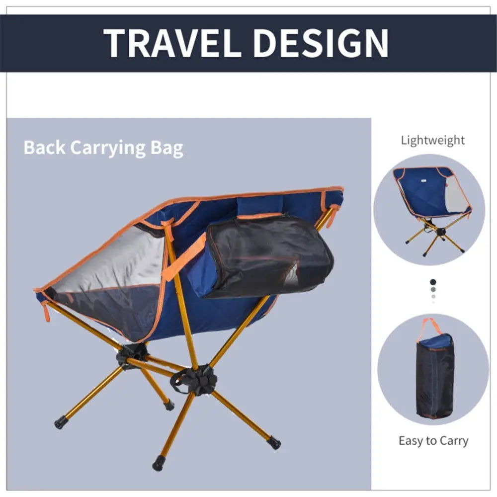 Folding Camping Chairs/beach chairs blue - MLNshops