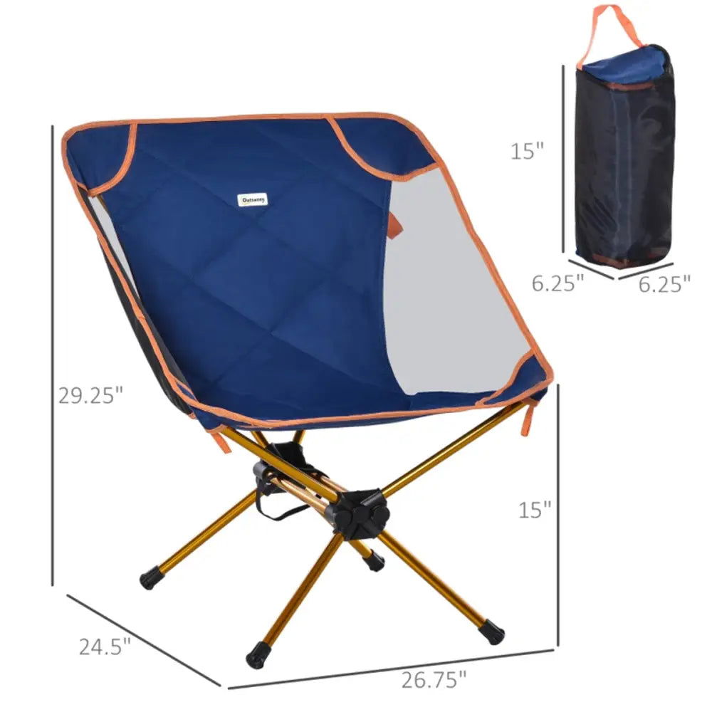 Folding Camping Chairs/beach chairs blue - MLNshops