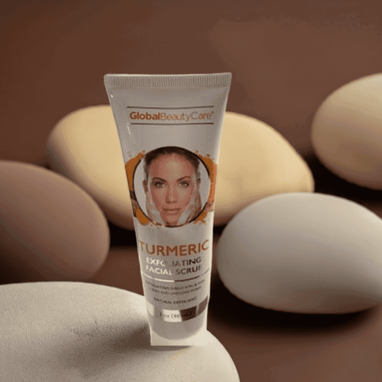 Global beauty Care Turmeric Exfoliating Facial Scrub. (pack of 2)