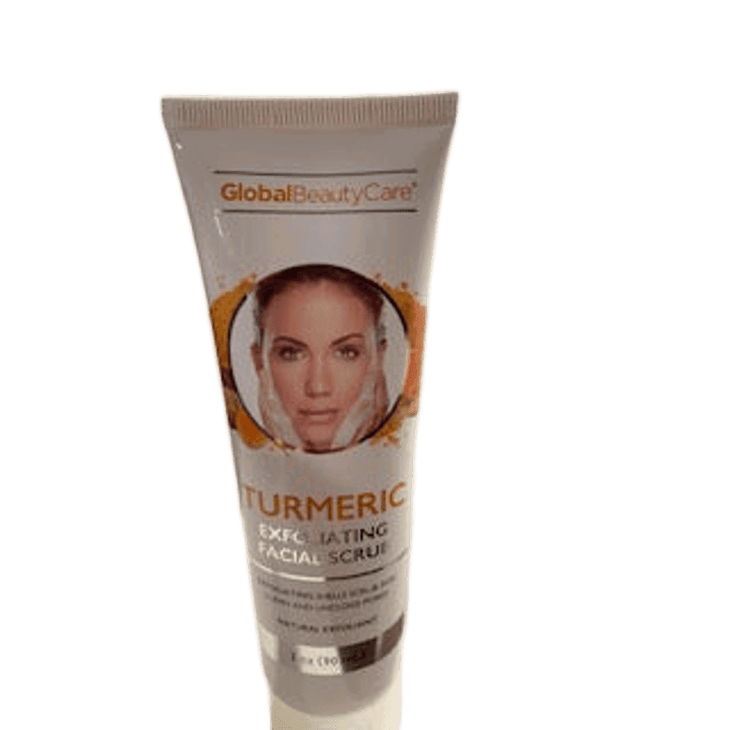 Global beauty Care Turmeric Exfoliating Facial Scrub. (pack of 2)