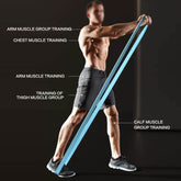 Green 1.75 Latex Pull Assist Bands for Resistance Training