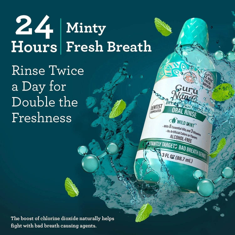 GuruNanda Breath Harmonizer Oral Rinse 5- pack