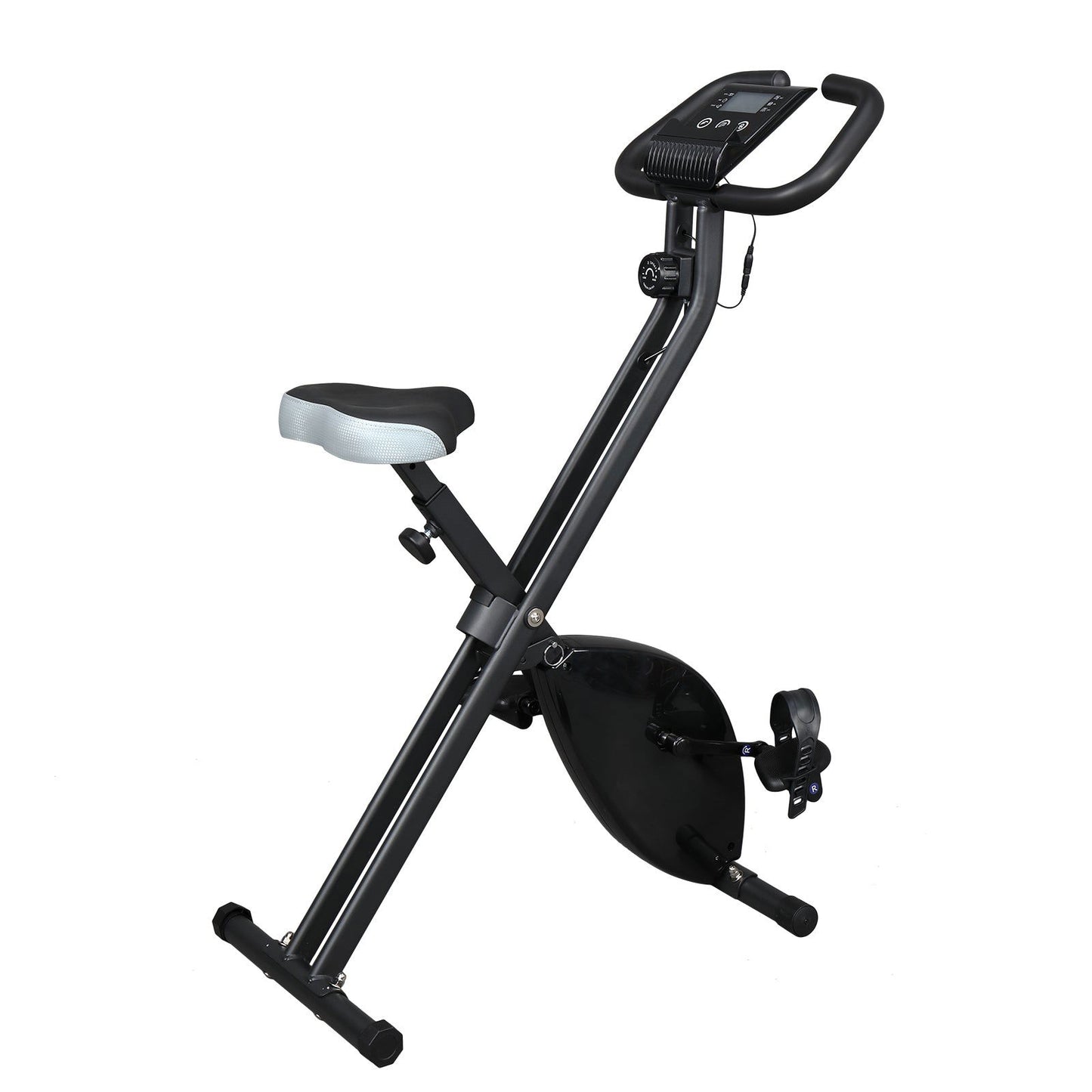 Home Folding Exercise Bike Black - MLNshops