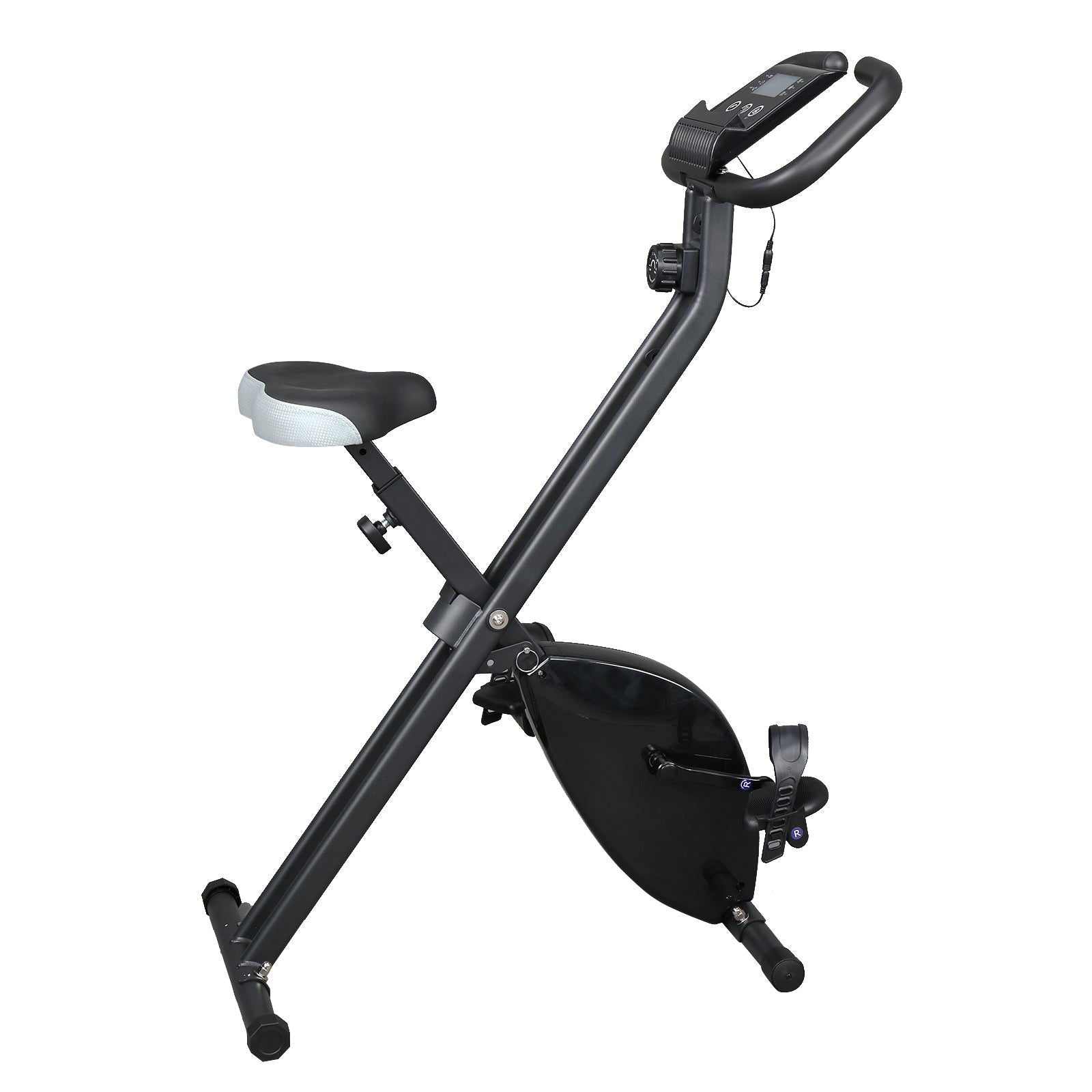 Home Folding Exercise Bike Black - MLNshops