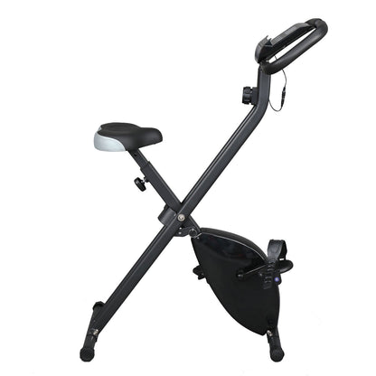 Home Folding Exercise Bike Black - MLNshops