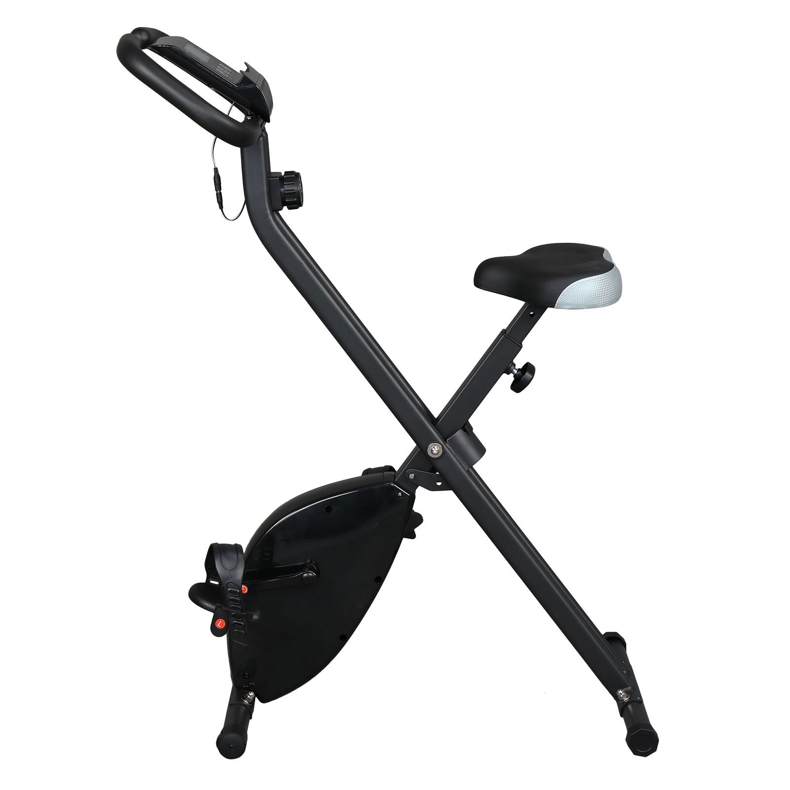 Home Folding Exercise Bike Black - MLNshops