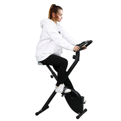 Home Folding Exercise Bike Black - MLNshops