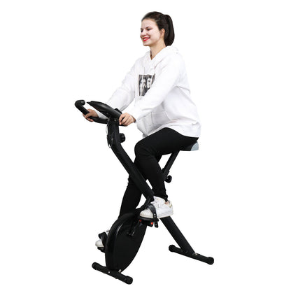 Home Folding Exercise Bike Black - MLNshops