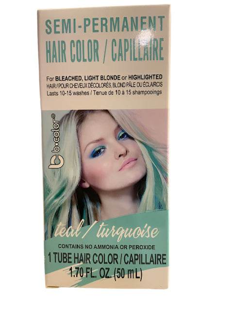 Semi-Permanent Hair Color Capillaire teal turquoise 1.70 FL.OZ
