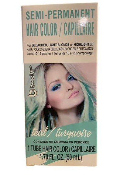 Semi-Permanent Hair Color Capillaire teal turquoise 1.70 FL.OZ
