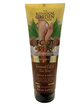 Botanical Foot Cream with Coconut & Tea Tree for Soft, Skin
