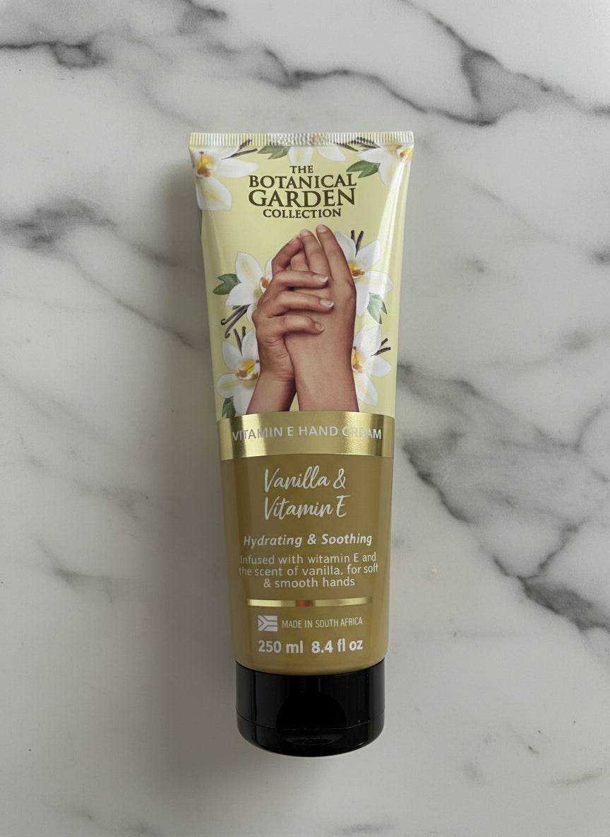 Soothing Hand Cream with Vanilla & Vitamin E - 250ml