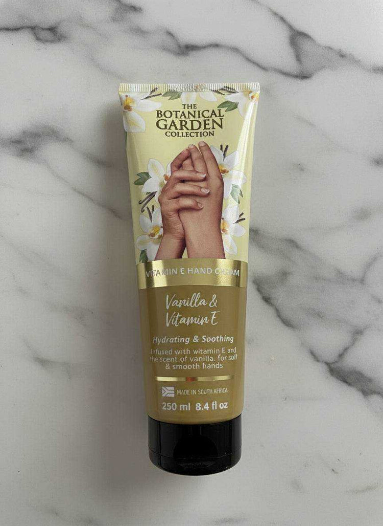 Soothing Hand Cream with Vanilla & Vitamin E - 250ml